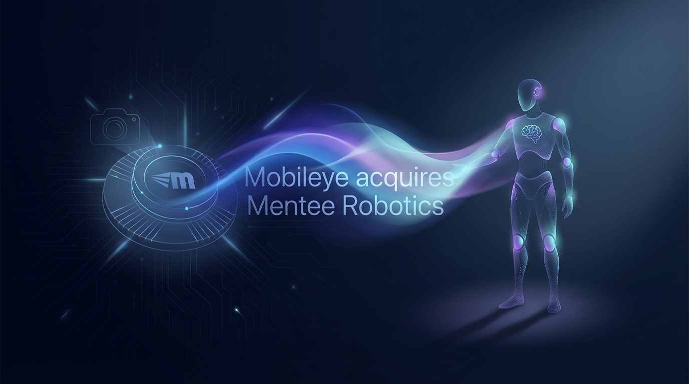 Mobileye acquires humanoid robot startup Mentee Robotics for $900M | TechCrunch