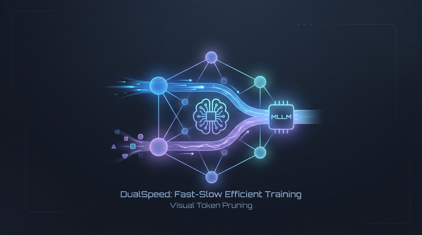 Fast-Slow Efficient Training for Multimodal Large Language Models via Visual Token Pruning