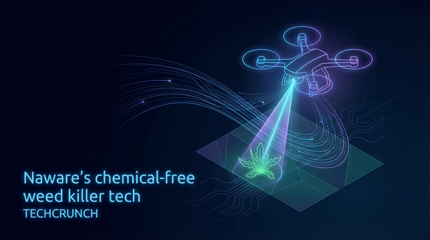 Naware's chemical-free weed killer tech could change how we treat lawns | TechCrunch