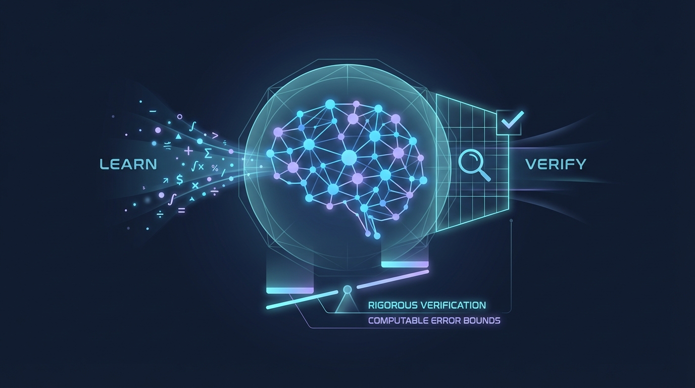 Learn and Verify: A Framework for Rigorous Verification of Physics-Informed Neural Networks