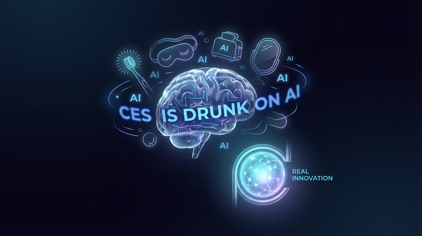 CES Is Drunk on AI, While the Real Innovation Is Somewhere Else