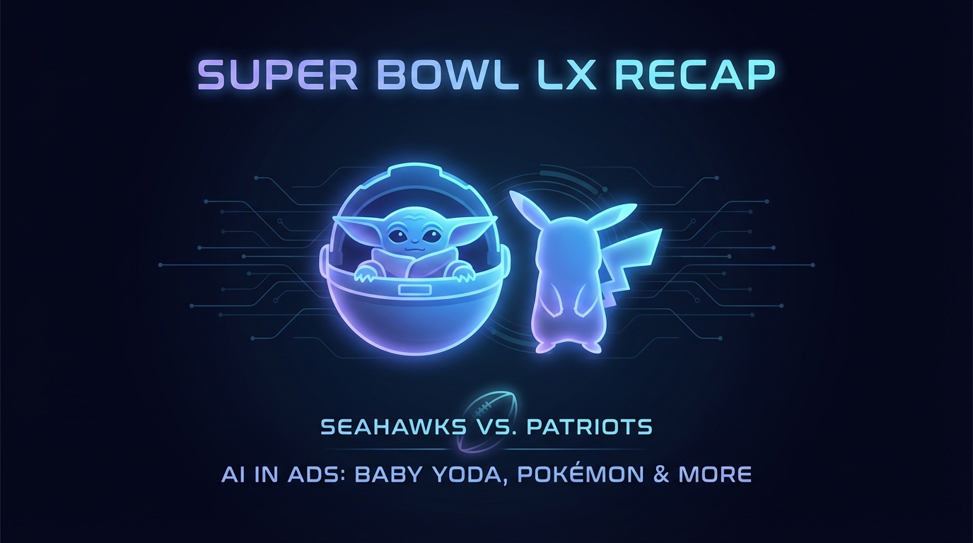 Your Recap of Super Bowl 2026 Ads Is Here: Baby Yoda, Pokemon and Much More