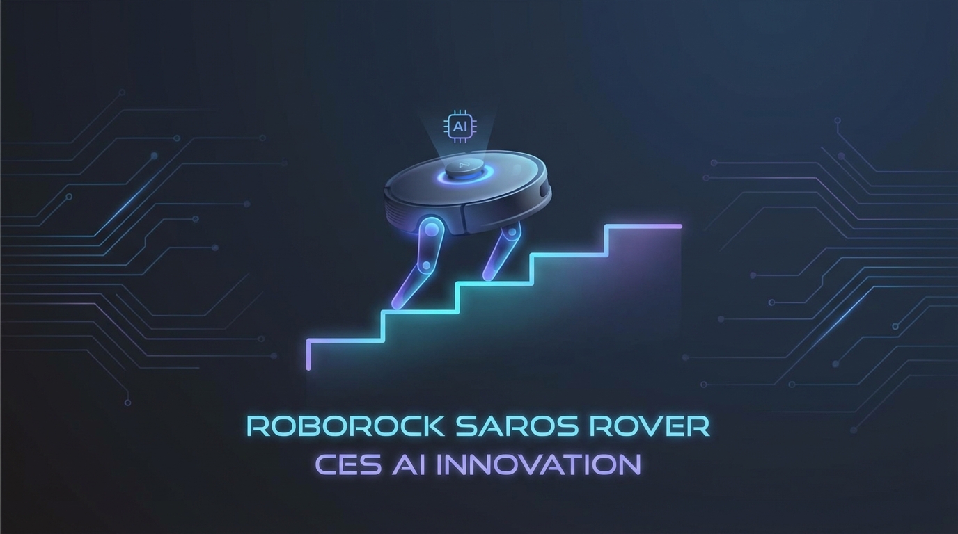 I saw a two-legged robot vacuum climb up stairs at CES, and blew my mind away