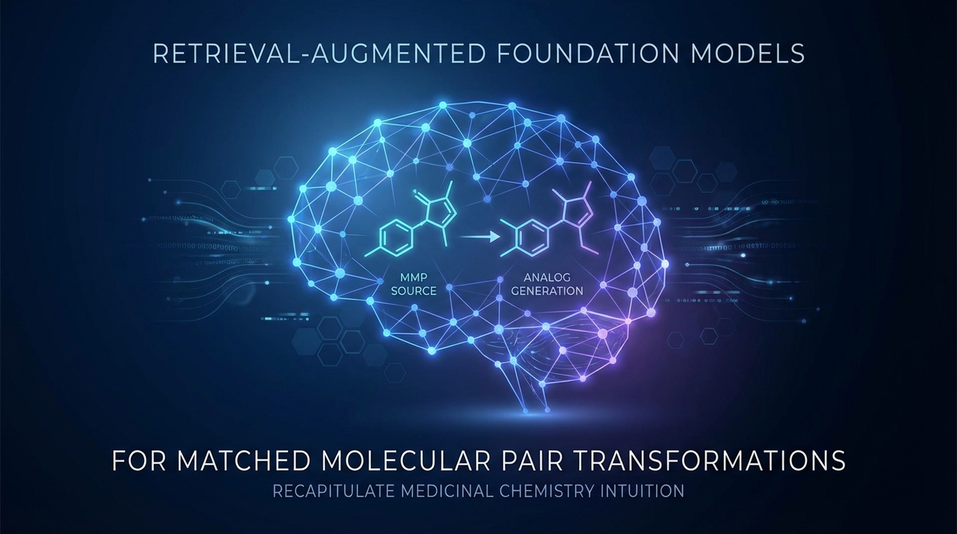 Retrieval-Augmented Foundation Models for Matched Molecular Pair Transformations to Recapitulate Medicinal Chemistry Intuition