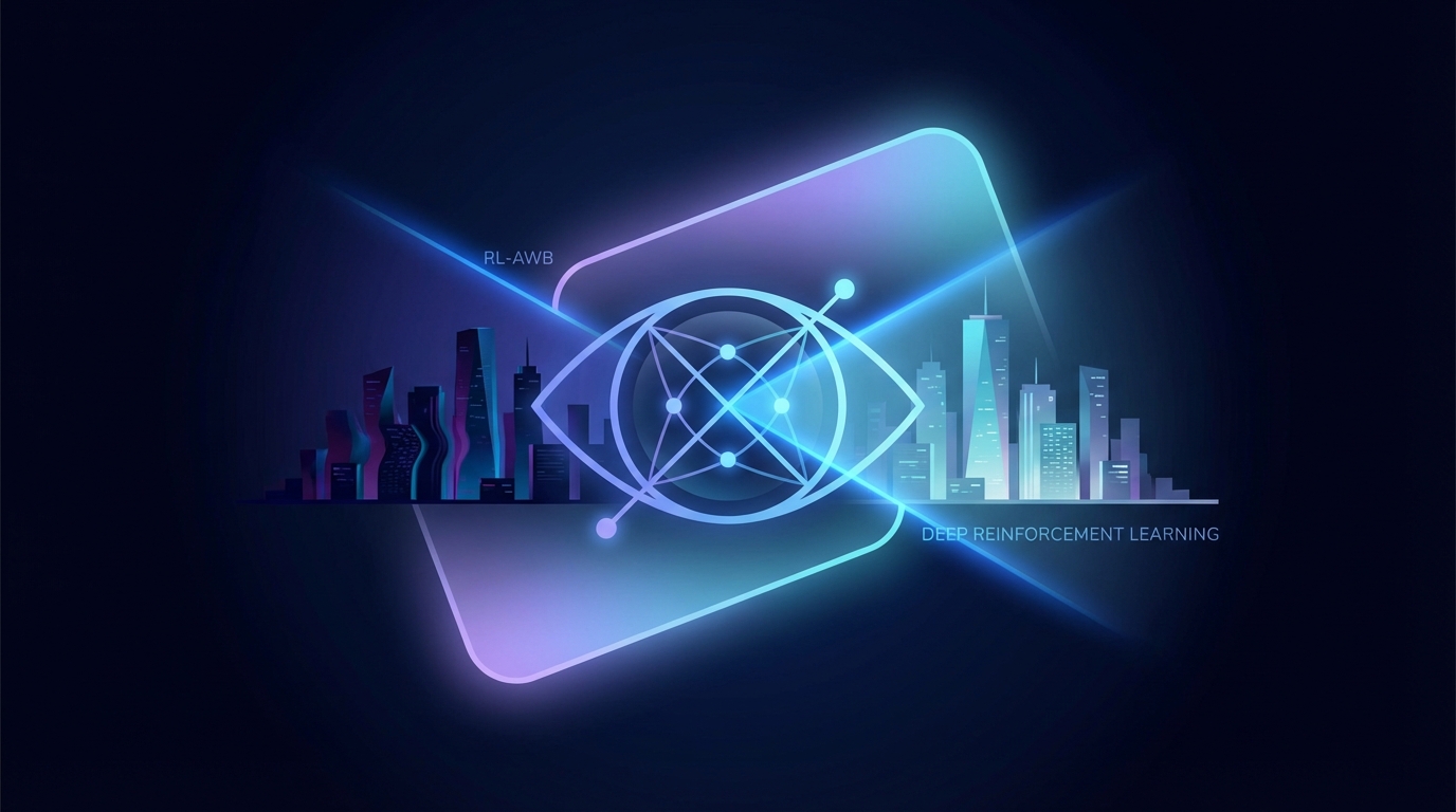 RL-AWB: Deep Reinforcement Learning for Auto White Balance Correction in Low-Light Night-time Scenes