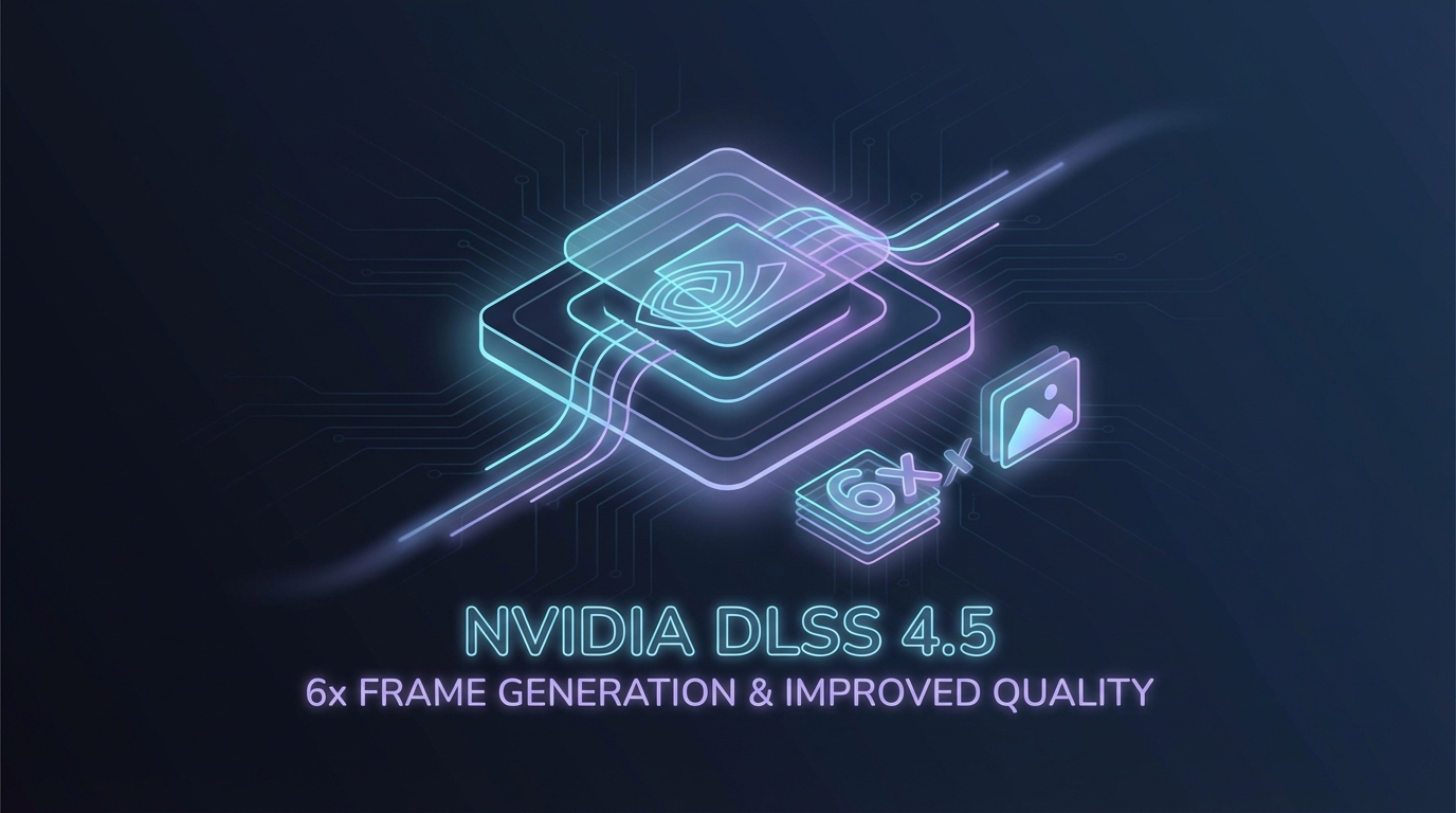 Nvidia announces DLSS 4.5 with 6x Frame Generation and improved image quality