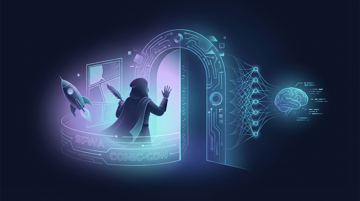 Science fiction writers, Comic-Con say goodbye to AI | TechCrunch