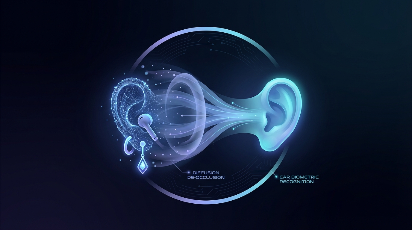 Diffusion for De-Occlusion: Accessory-Aware Diffusion Inpainting for Robust Ear Biometric Recognition