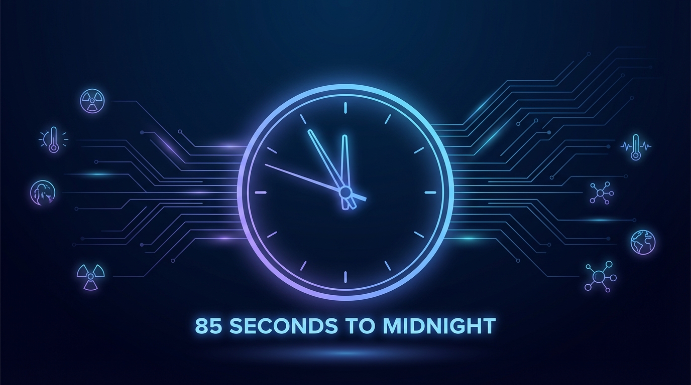 The Doomsday Clock Is Now 85 Seconds to Midnight. Here’s What That Means